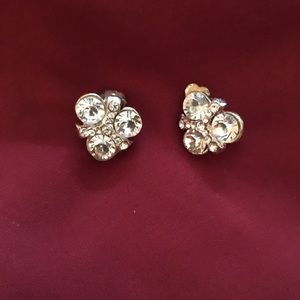 Rhinestone earrings